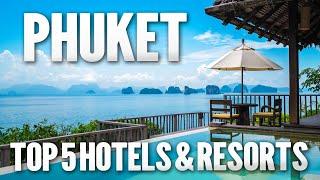  Top 5 BEST HOTELS & RESORTS in Phuket  Luxury Stays in Thailand 