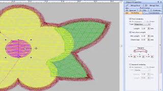 Working with Auto Fabric Assistant-Wilcom e2-Machine Embroidery Digitizing-punching