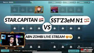 STAR.CAPITAN  VS SST’Z3eM |Solo World Cup TDM| ABN ZOMBIES LIVE STREAM| N1 phone vs N1 iPad