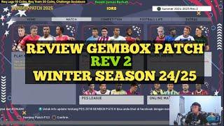 Review Gembox Patch REV 2 Winter Season 2024 2025 PS3