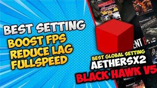 Best Global Settings AetherSX2 Black Hawk V5! Fullspeed & No Lag