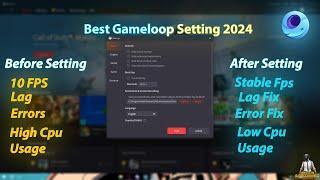 Best No Lag Gameloop Setting For Low End Pc | Pubg Mobile 3.3 Latest
