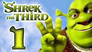 Shrek The Third Walkthrough Part 1 (PS2, PSP, Wii, PC) Intro + The Docks