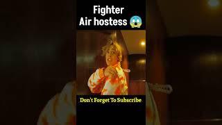 Fighter Air hostess  | Hollywood Movie Explain In Hindi #youtubeshorts #shortsfeed