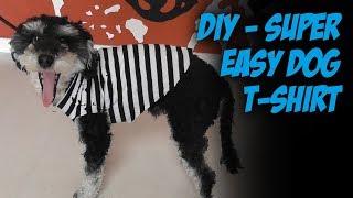 DIY super easy dog t-shirt