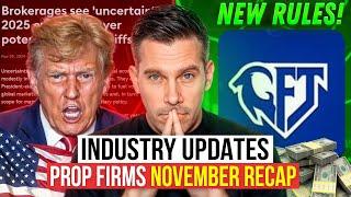 Prop Firm Industry Recap: November 2024