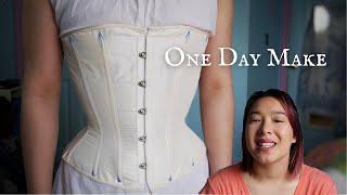 I Made a Corset in 1 Day!!