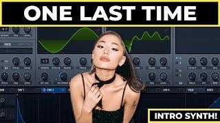 How to Make the Intro Key Synth to Ariana Grande's "One Last Time" [Sound Design Tutorial]