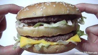 McDonald's Japan - Comparison of Replica and Real food