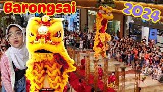 Tadinya Manyun‼️  | Hanum Nonton Barongsai 2024 di Mall  Shafeea Hanum