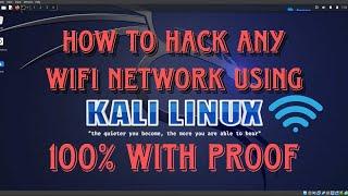 How to Hack Any Wifi Password Easily Using Kali Linux 100% Working | Kali | Hacking WPA2/WPA