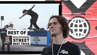 BEST OF Men’s Skateboard Street Best Trick | X Games California 2023