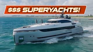 TOP 15  Super Yachts at Boat Show Exodus