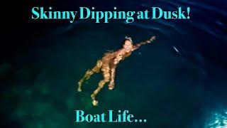 Episode 234 - Skinny Dipping Off Our Sail Boat!