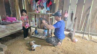 The poor girl was bought a new scale and pan by Uncle Thanh, cooked instant noodles and made a shelf