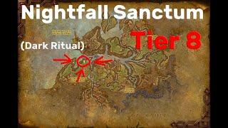 WOW TWW: Nightfall Sanctum Delve (Dark Ritual) Tier 8