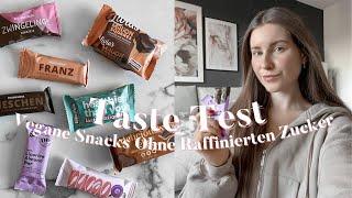 Taste Test - Vegane Snacks ohne raffinierten Zucker  I itscaroo