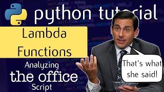 Lambda Functions for Data Science / Data Analysis - Python P.6