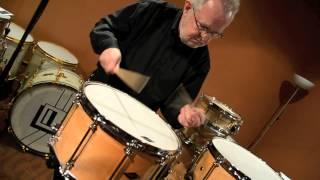 Steve Maxwell Vintage Drums - (Craviotto 8x14" Maple Snare Drums - 1/23/13)