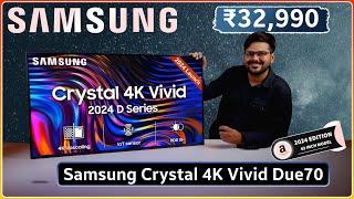 Samsung Crystal 4K Vivid TV Review (2024): Stunning 4K on a Budget?  43-inch Unboxing!