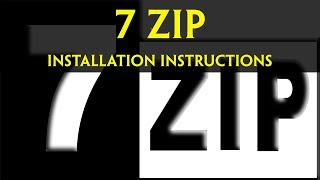 Installing 7zip on Windows 10