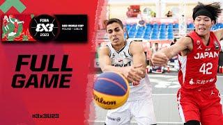 Egypt  vs Japan  | Men | Full Game | FIBA 3x3 U23 World Cup 2023