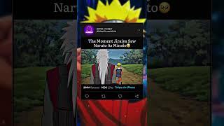 The Moment Jiraiya Saw Naruto As Minato |#shorts#trending#viral#naruto#narutoshippuden