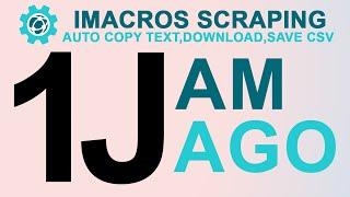 Imacros Extract Data , auto download file, Save data CSV - BUAT BOT KEBUTUHAN INTERNET MARKETING