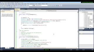 Visual Studio Projects How to Display Hardware Detailes Tutorial in Csharp