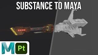 Exporting Textures From Substance 3D Painter to Maya Arnold