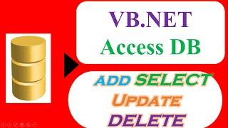 VB.Net ListView MS Access -  INSERT,SELECT,UPDATE,DELETE Full