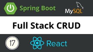 Edit user using AXIOS PUT - REACT|| Full Stack CRUD Application Spring Boot and React -17