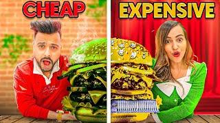 Cheap vs EXPENSIVE Food Challenge 