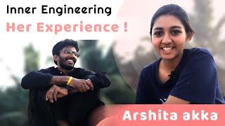 Super cool Arshita akka's Inner engineering experience!!! (Interview series- Part 3)