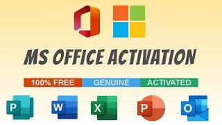 Activate MS Office 2019/2021/365 for Free (Product Activation Failed/Error Fix)