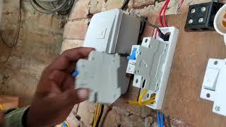 MCB Connection In Main Line Simple and Easy Way, MCB लगाना क्यों जरूरी है घर पर Deepak Verma RWT