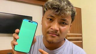 Please i need your help  iPhone 14pro max green screen problem @Apple @AppleIndia