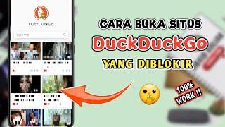 Cara Membuka Situs Duckduckgo Yang Diblokir