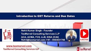 Introduction to GST Returns