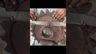 Pro-Level Skill: How to Rebuild a Broken Caterpillar Truck Sprocket Like Pro  #restoration