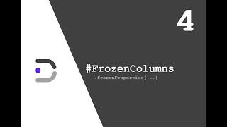 GMD Datatable #4 - Frozen Columns