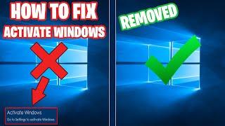 How to Fix Activate Windows Go to settings to Activate Windows