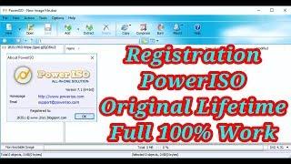 Registration Code PowerISO Original Lifetime Full 100% Work #2RIS1PRO