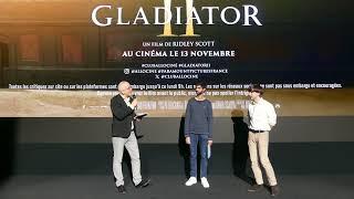 Gladiator II Club Allocine Paris Special Screening Quizz