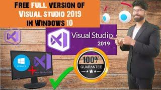 How to Download and Install Visual Studio 2019|100% Free|full Version |mytuitionwala|productkey