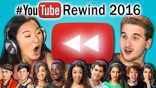 TEENS REACT TO YOUTUBE REWIND 2016