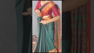 How to wear cotton saree draping tutorial/easy tips for beginners ️ #fashion #saree