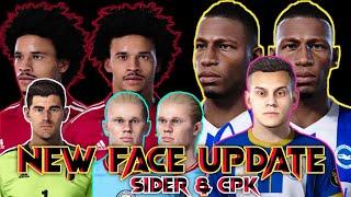 New Face Pack Update Pes 2021 CPK & SIDER Version Download