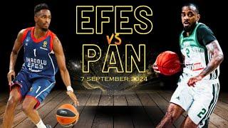 Anadolu Efes vs Panathinaikos BC | Friendly Game Highlights | 07 September 2024