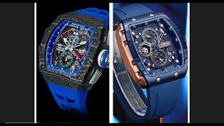 Curren Chronograph Fashion Sports Watch: Model M-8442 | The Best Richard Mille RM 11-04 Homage?